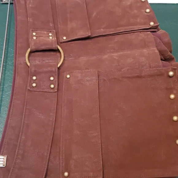 We The Free Micro Mini Suede Skort