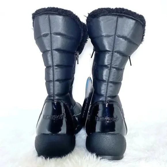 Weatherproof Black Winter Snow Boots Size 10 NWT
