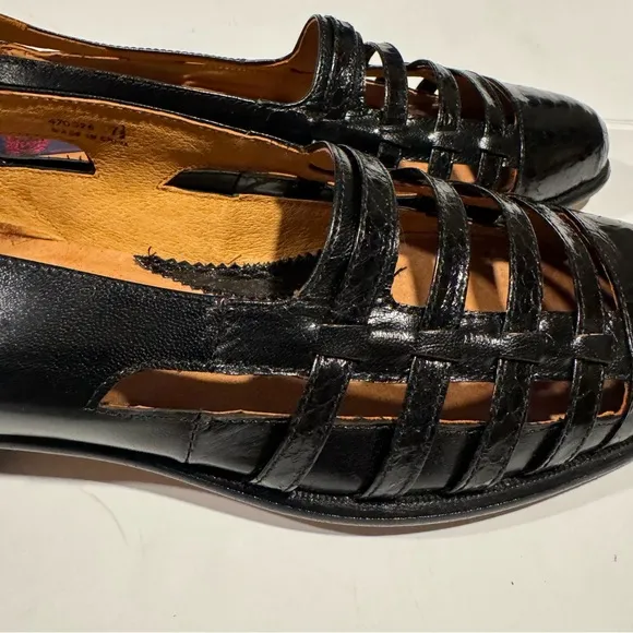 Wens Genuine Snake Skin Shoes Size 7.5