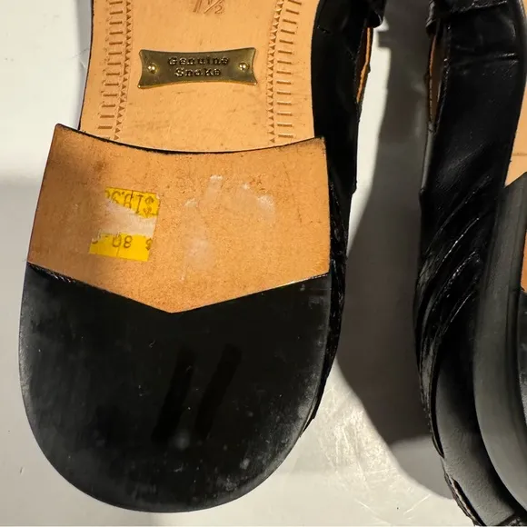 Wens Genuine Snake Skin Shoes Size 7.5