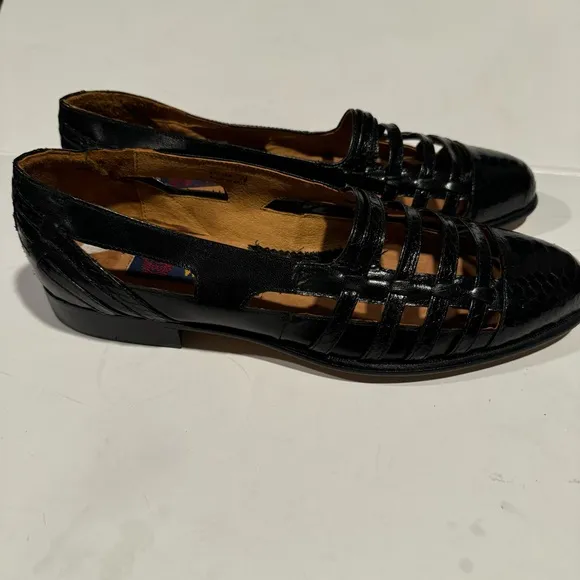 Wens Genuine Snake Skin Shoes Size 7.5