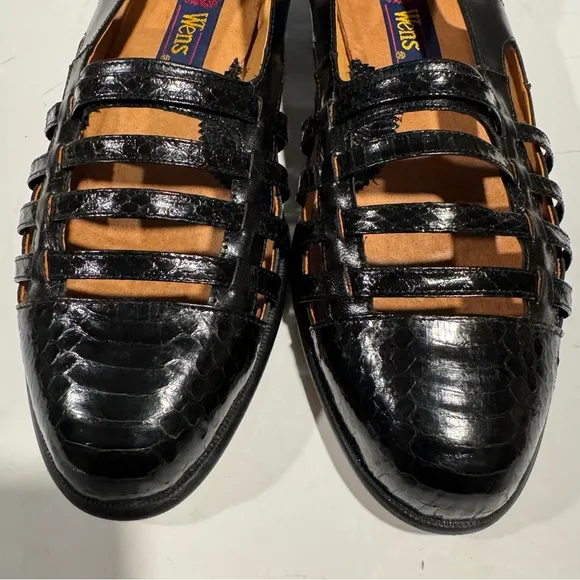 Wens Genuine Snake Skin Shoes Size 7.5