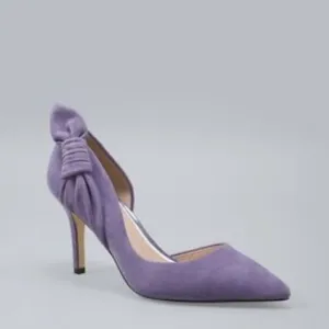 WHBM Purple suade pumps 9.5.  B72