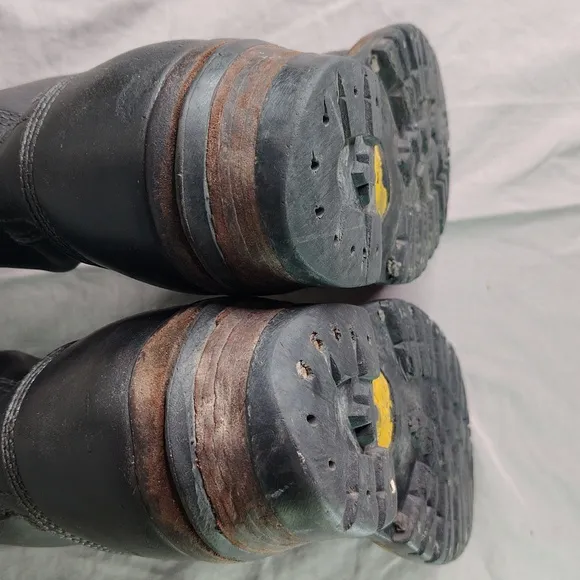 White's Smokejumper Boots Size 9.5 Black Leather Wildland Firefighting Western