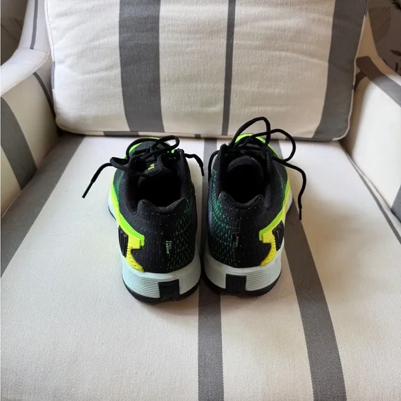 Wilson Black and Neon Green Athletic Shoes