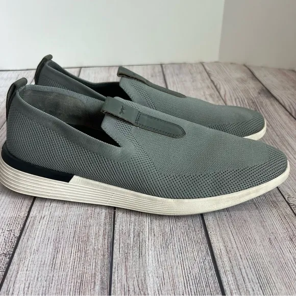 Wolf &amp; Sheperd Swiftknit Grey Slip On Shoes 11