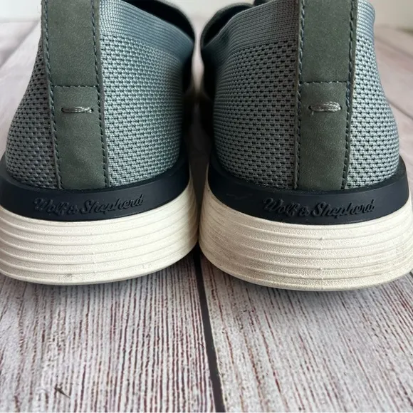 Wolf &amp; Sheperd Swiftknit Grey Slip On Shoes 11