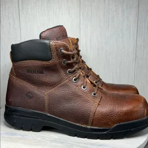 Wolverine Men's Brown Leather Boots