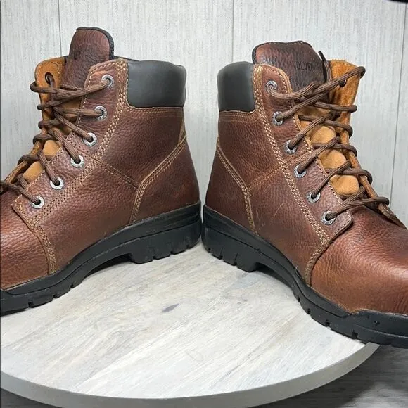 Wolverine Men's Brown Leather Boots
