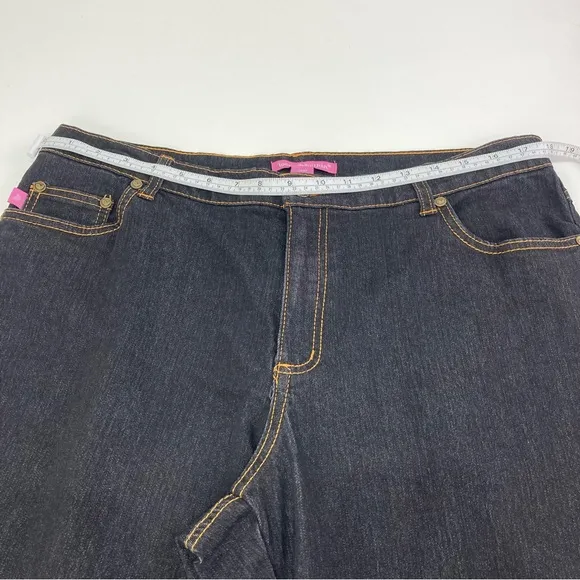 Women Within Bootcut Stretch Jean black 14 w