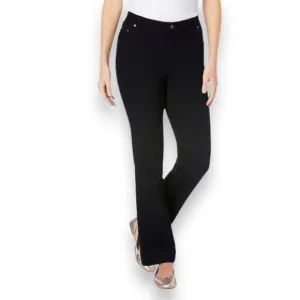 Women Within Bootcut Stretch Jean black 14 w