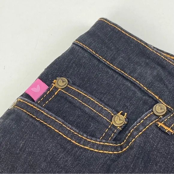 Women Within Bootcut Stretch Jean black with brown thread 14 WP