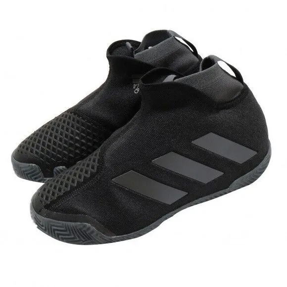 WOMEN'S adidas Stycon Laceless Clay Court Core Black FV2782