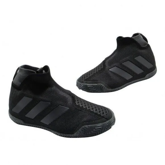 WOMEN'S adidas Stycon Laceless Clay Court Core Black FV2782