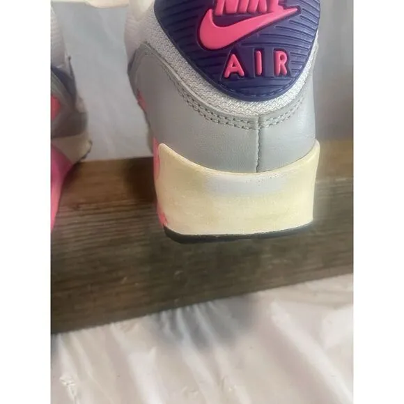 Women's Air Max 90 Laser Pink Classic Concord Tennis Shoes-Size 6.5-Nice‎