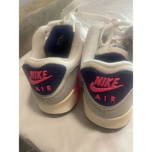 Women's Air Max 90 Laser Pink Classic Concord Tennis Shoes-Size 6.5-Nice‎