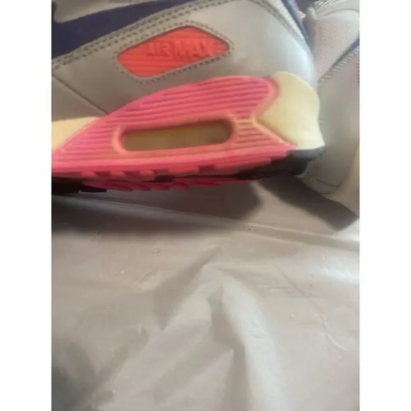 Women's Air Max 90 Laser Pink Classic Concord Tennis Shoes-Size 6.5-Nice‎