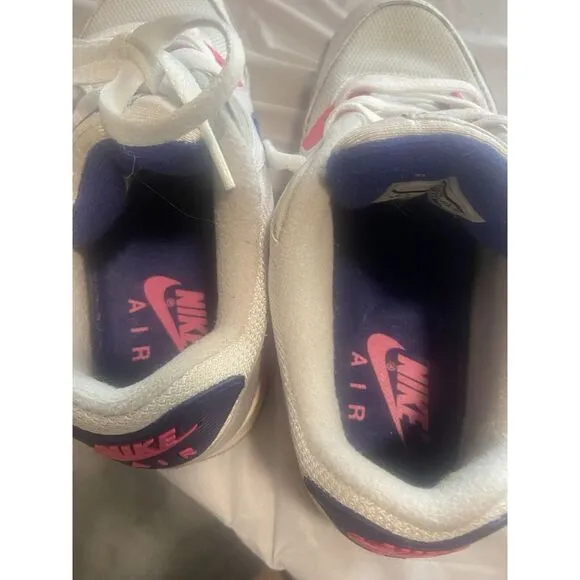 Women's Air Max 90 Laser Pink Classic Concord Tennis Shoes-Size 6.5-Nice‎