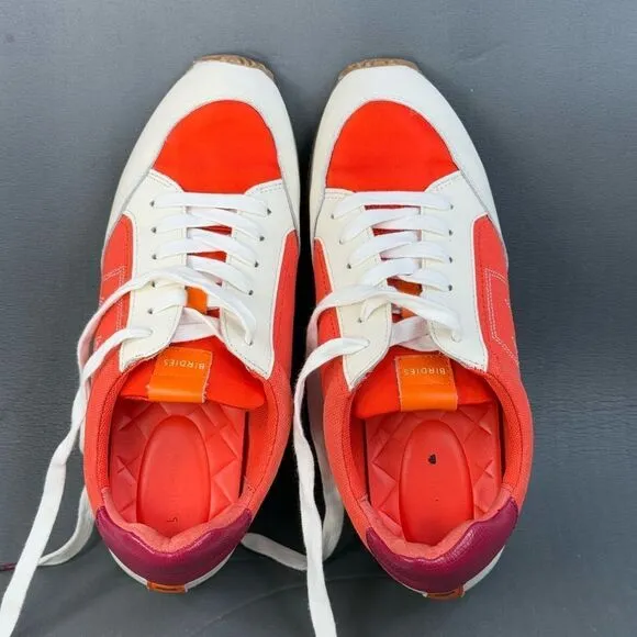 Womens Birdies Roadrunner Orange Siren Lace Up sneaker shoes size 9