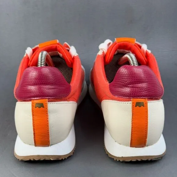 Womens Birdies Roadrunner Orange Siren Lace Up sneaker shoes size 9