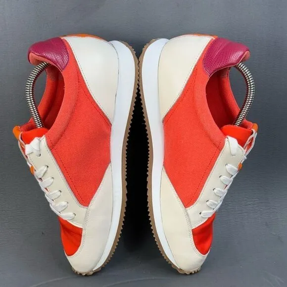 Womens Birdies Roadrunner Orange Siren Lace Up sneaker shoes size 9