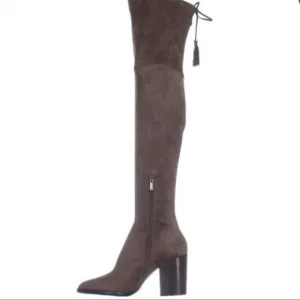Women's boots. Over the knee. Buttery soft gray leather. Like new. Marc …