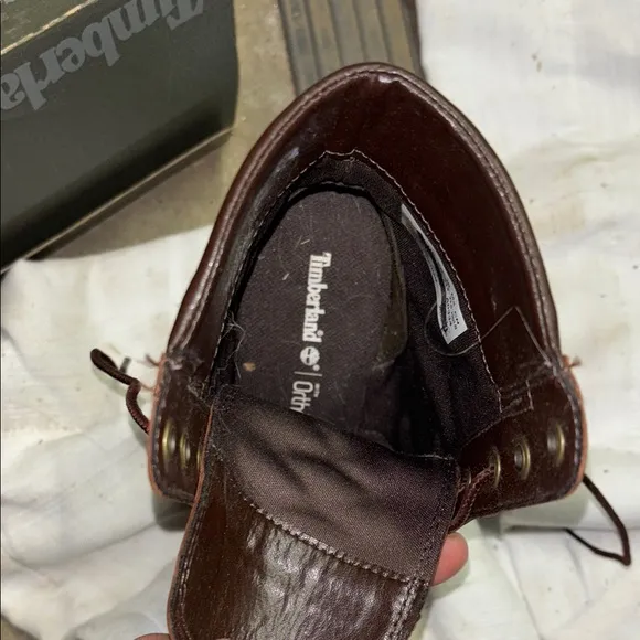 Women's Brown Leather Lace-Up Boots