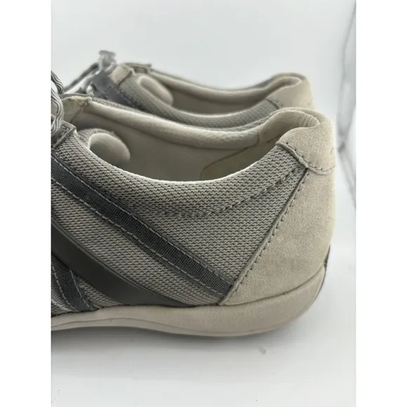Women's Dansko Henriette Grey Mesh and Suede Sneakers Size 41
