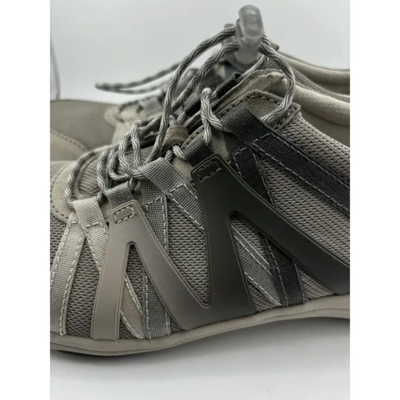 Women's Dansko Henriette Grey Mesh and Suede Sneakers Size 41