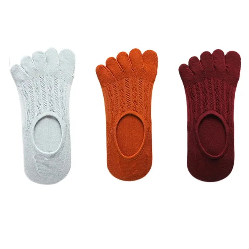 Women's Fashion Cotton Ankle Short Boat Socks - 3 Pairs