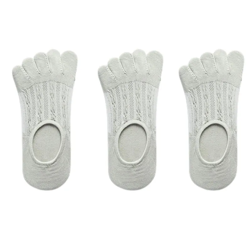 Women's Fashion Cotton Ankle Short Boat Socks - 3 Pairs