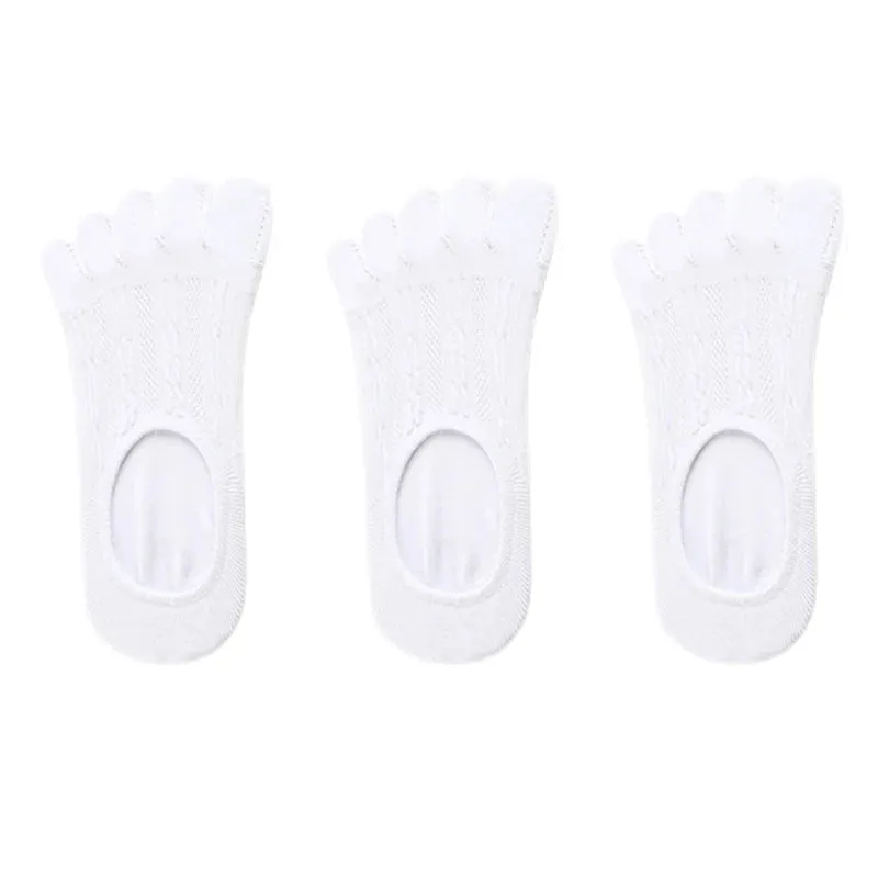 Women's Fashion Cotton Ankle Short Boat Socks - 3 Pairs