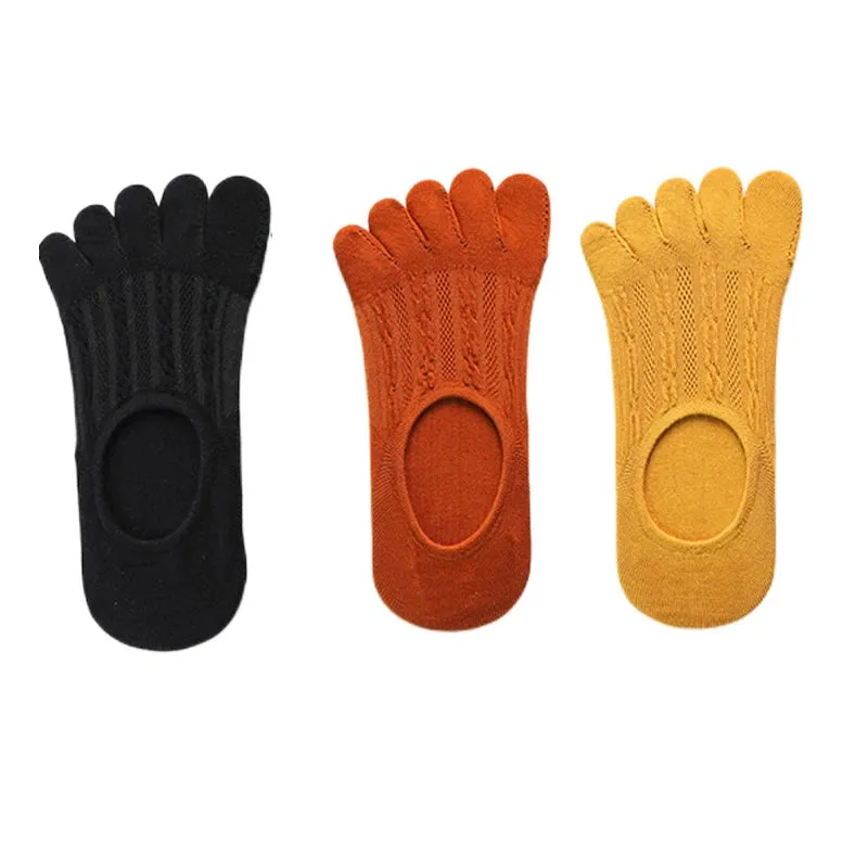 Women's Fashion Cotton Ankle Short Boat Socks - 3 Pairs