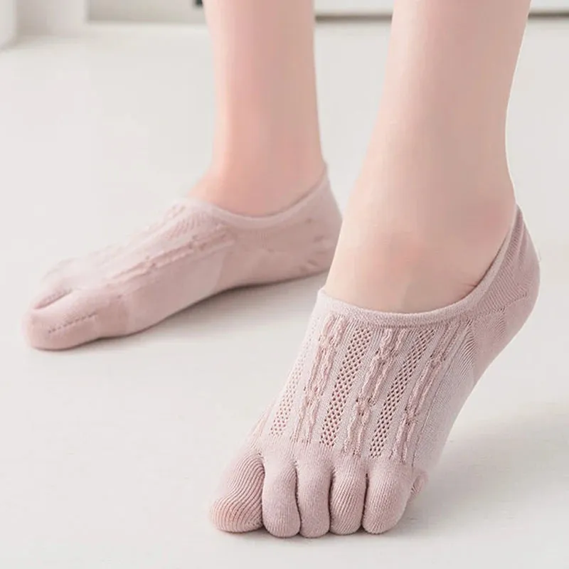 Women's Fashion Cotton Ankle Short Boat Socks - 3 Pairs