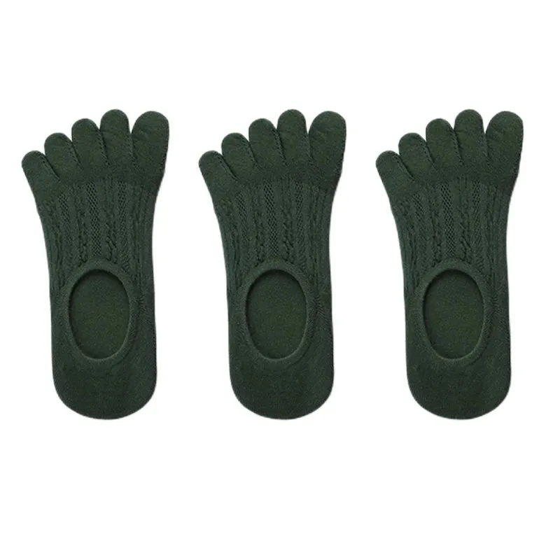 Women's Fashion Cotton Ankle Short Boat Socks - 3 Pairs