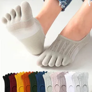 Women's Fashion Cotton Ankle Short Boat Socks - 3 Pairs