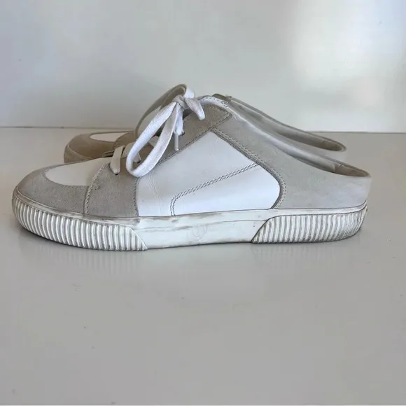 Women's Kess Leather &amp; Suede Backless Slip-On Sneakers