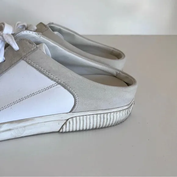 Women's Kess Leather &amp; Suede Backless Slip-On Sneakers