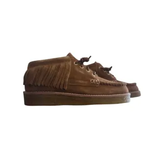 Women's Sperry X Rebbecca Minkoff Brown Suede Moccasin Shoes