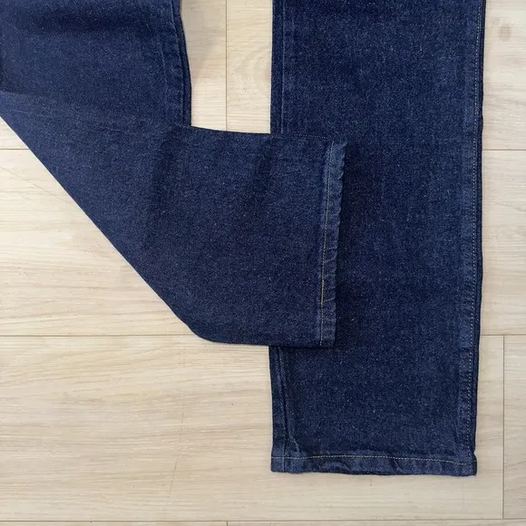 Wrangler Jeans Mens 32x32 Slim Fit Cowboy Cut Rodeo Blue Denim Jeans Western New