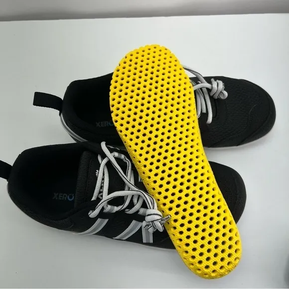 Xeroshoes-Men's Prio Running and Fitness Lightweight Shoes-Black/White. Size:6.5