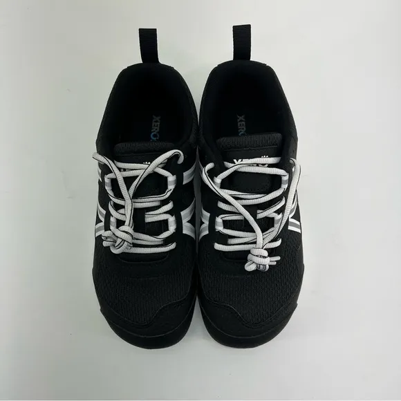 Xeroshoes-Men's Prio Running and Fitness Lightweight Shoes-Black/White. Size:6.5