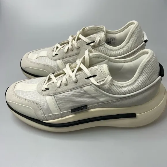 Y-3 Adidas Ajatu Run Sneakers White Grey Men’s 10.5 $350