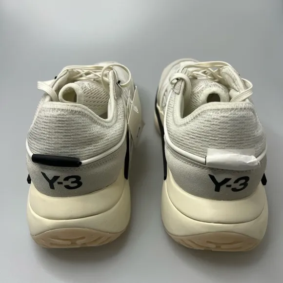 Y-3 Adidas Ajatu Run Sneakers White Grey Men’s 10.5 $350