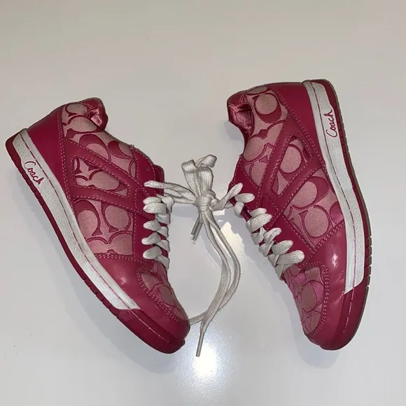 Y2K Pink Coach shoes
