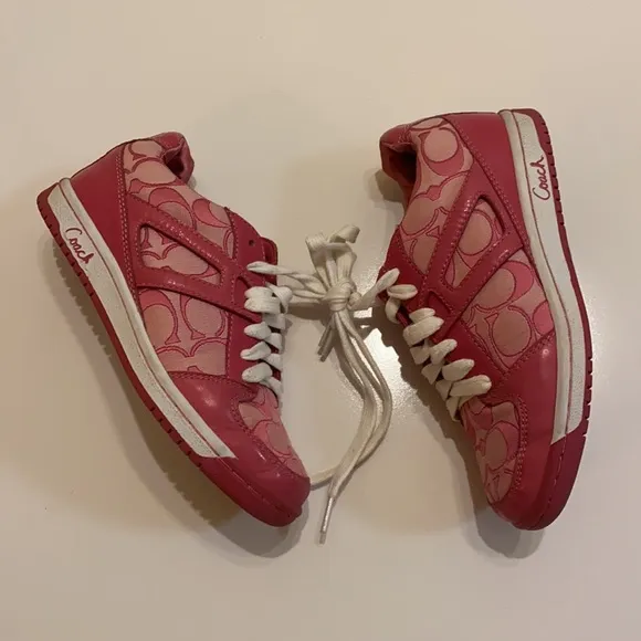 Y2K Pink Coach shoes