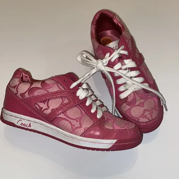 Y2K Pink Coach shoes