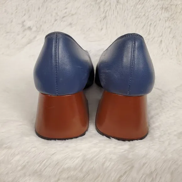 Yuul Yie Geometric Heel Pearl Pumps Size 37