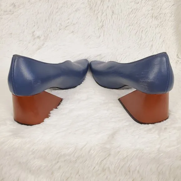 Yuul Yie Geometric Heel Pearl Pumps Size 37