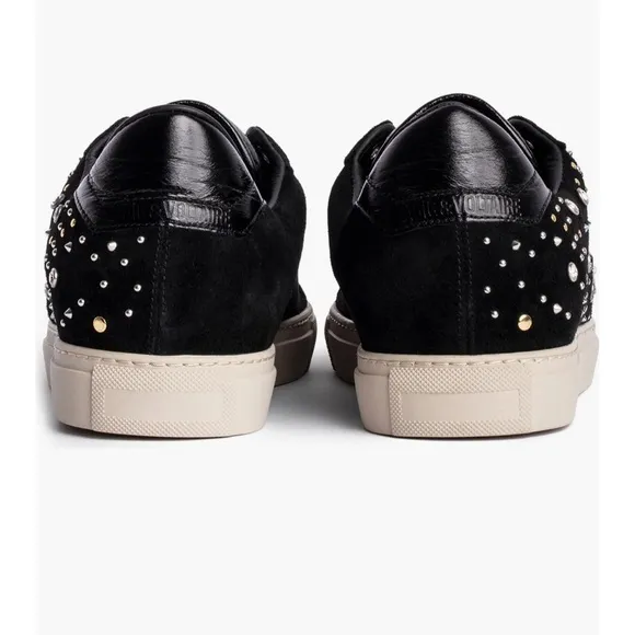 ZADIG &amp; VOLTAIRE STUD SNEAKERS (41EU)